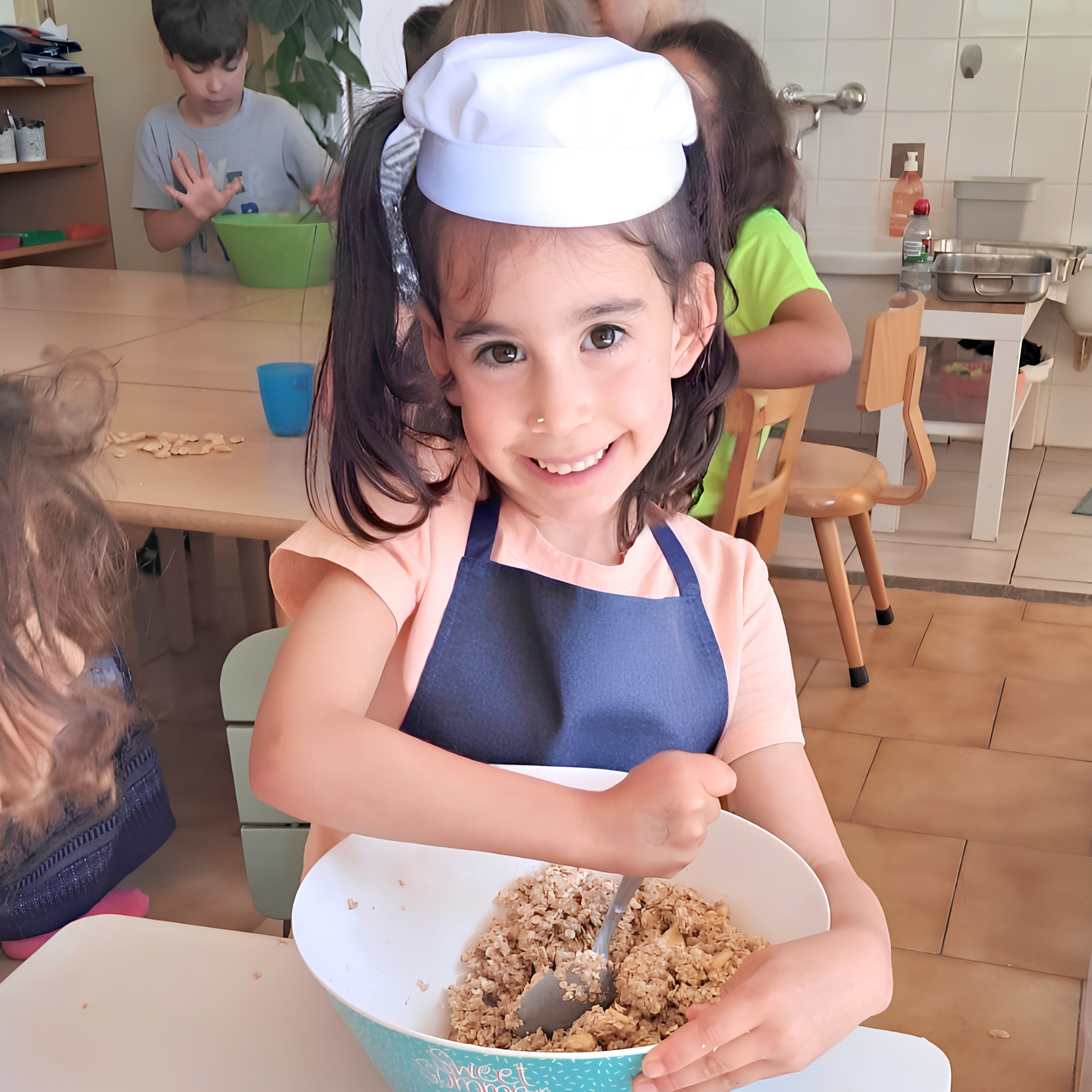 Enfants au Kid's club Montessori